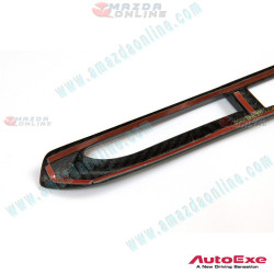 AutoExe Carbon Fibre Door Control Panel Covers fits 15-26 MX-5 Miata (ND,NE)