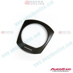 AutoExe Carbon Fibre Shifter Surround Cover fits 15-26 MX-5 Miata (ND,NE)