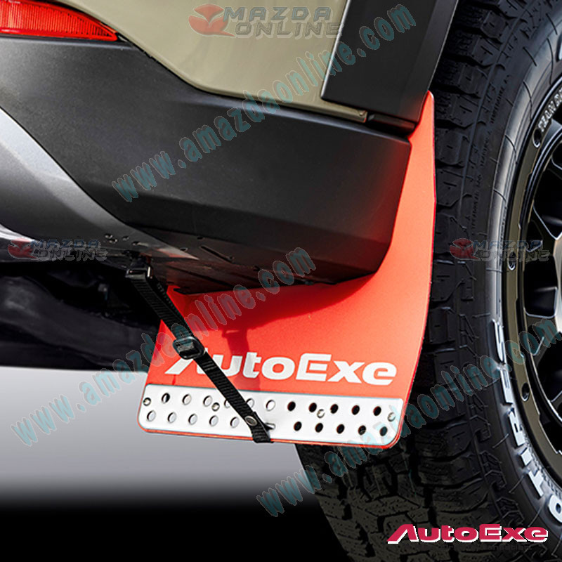 AutoExe Sporty Rugged Mud Flap Set fits 17-26 Mazda CX-5 (KF)