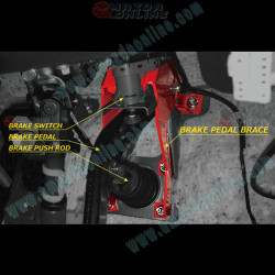 Autoexe Brake Pedal Brace fits 24-26 Mazda CX-70 (KJ)