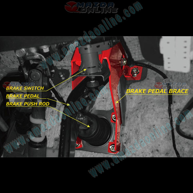 Autoexe Brake Pedal Brace fits 24-26 Mazda CX-70 (KJ)