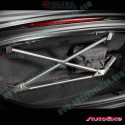 AutoExe Titanium Rear Trunk Tower Bar fits 15-26 MX-5 Miata (ND,NE)