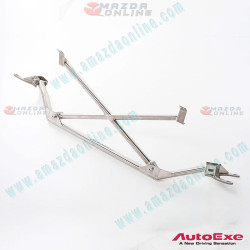 AutoExe Titanium Rear Trunk Tower Bar fits 15-26 MX-5 Miata (ND,NE)