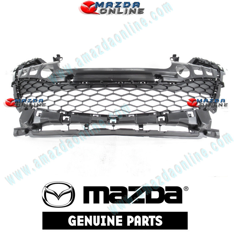 Mazda Genuino Malla de Parrilla Interior de Parachoques Delantero BGV4-50-1T1B para 2009-2012 Mazda3 [BL]