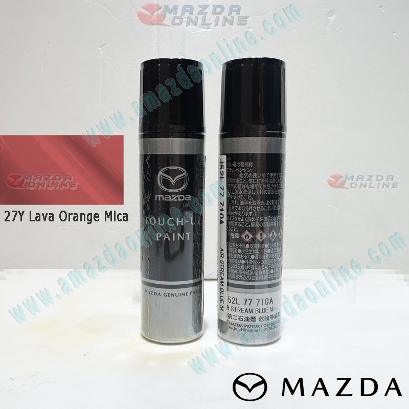Mazda Japan Original Touch Up Paint 27Y Lava Orange Mica