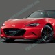 MazdaSpeed Front Bumper Lip Spoiler for 2016+ Miata [ND]