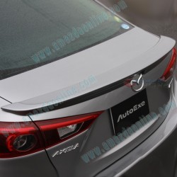 AutoExe Rear Trunk Spoiler Lip fits 2013-2018 Mazda3 [BM] Sedan