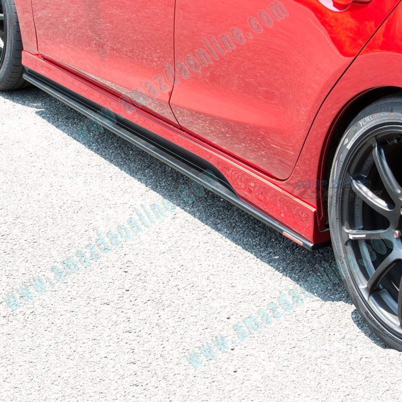 13-16 Mazda3 [BM] 5-Door KnightSports Side Skirt Extension