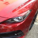 KnightSports Adorno de Ceja de Faro para 2013-2016 Mazda3 [BM]