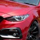 KnightSports Headlight Eyelid Eyebrow Trim fits 13-16 Mazda3 [BM]