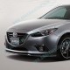 MazdaSpeed Front Bumper Lip Spoiler fits 13-16 Mazda3 [BM]