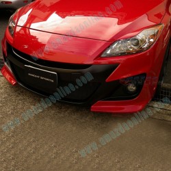 KnightSports Front Bumper with Grill Aero Kit [Type-2] fits 11-13 Mazda3 [BL]