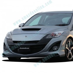 AutoExe Front Bumper with Grill Aero Kit fits 10-13 Mazdaspeed3 [BL3FW]