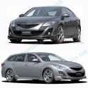 AutoExe Parachoques Delantero con Kit Aero de Parrilla para 2010-2012 Mazda6 [GH]