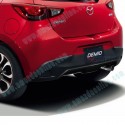 MazdaSpeed Difusor Trasero Inferior para 2015-2018 Mazda2 [DJ]