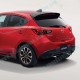 MazdaSpeed Rear Lower Diffuser Spoiler fits 2015-2023 Mazda2 [DJ]