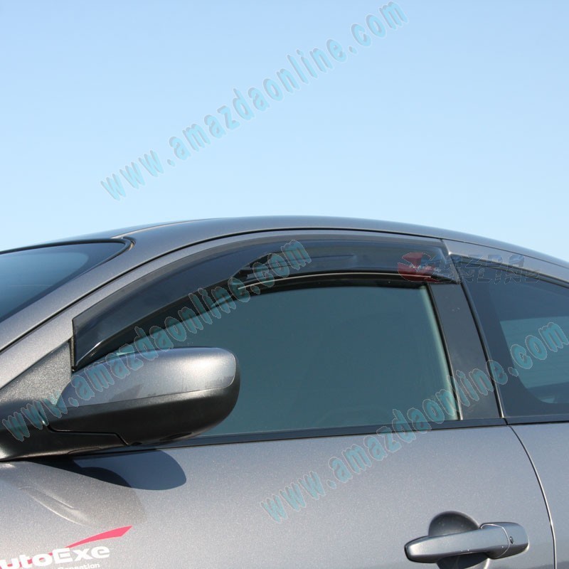 AutoExe Visera de Ventana Tipo Clip Ahumada para Mazda RX-8 [SE3P] 2004-2011