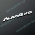 AutoExe Emblema Cromado de Logo