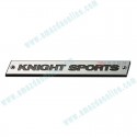KnightSports Chrome Emblem Badge KOD91333