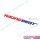 Racing Beat Logo Sticker [Black, White, Multi]