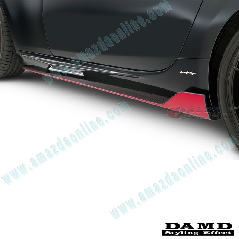 Damd Dark Knight Faldon Lateral con Extensiones para 2015-2025 Mazda Miata [ND,NE]