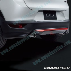 MazdaSpeed Rear Lower Diffuser Spoiler Package fits 2015-2023 Mazda CX-3 [DK]