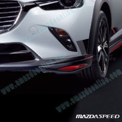 MazdaSpeed Alerin de Labio Inferior para 2015-2023 Mazda CX-3 [DK]