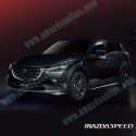MazdaSpeed Alerin de Labio Inferior para 2015-2023 Mazda CX-3 [DK]