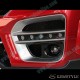 Kenstyle EIK Front Bumper with Grill Cover Aero Kit include LED Daytime Running Light Bar fits 15-16 CX-5