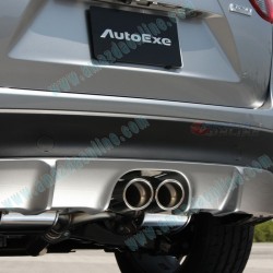 AutoExe Center-exit Dual Tip Exhaust Cat-Back fits 2013-2016 Mazda CX-5 [KE] SkyActiv-D