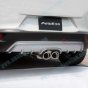 AutoExe Center-exit Dual Tip Exhaust Muffler fits 2015-2023 Mazda CX-3 [DK] SkyActiv-D MDK8Y50
