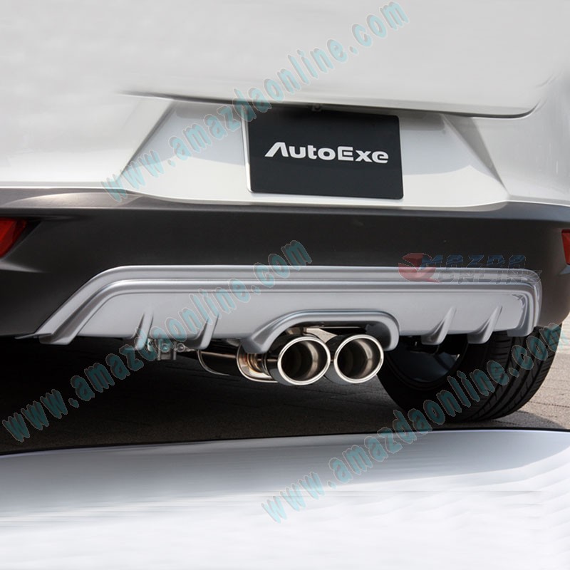 AutoExe Center-exit Dual Tip Exhaust Muffler fits 2015-2023 Mazda CX-3 [DK] SkyActiv-D MDK8Y50