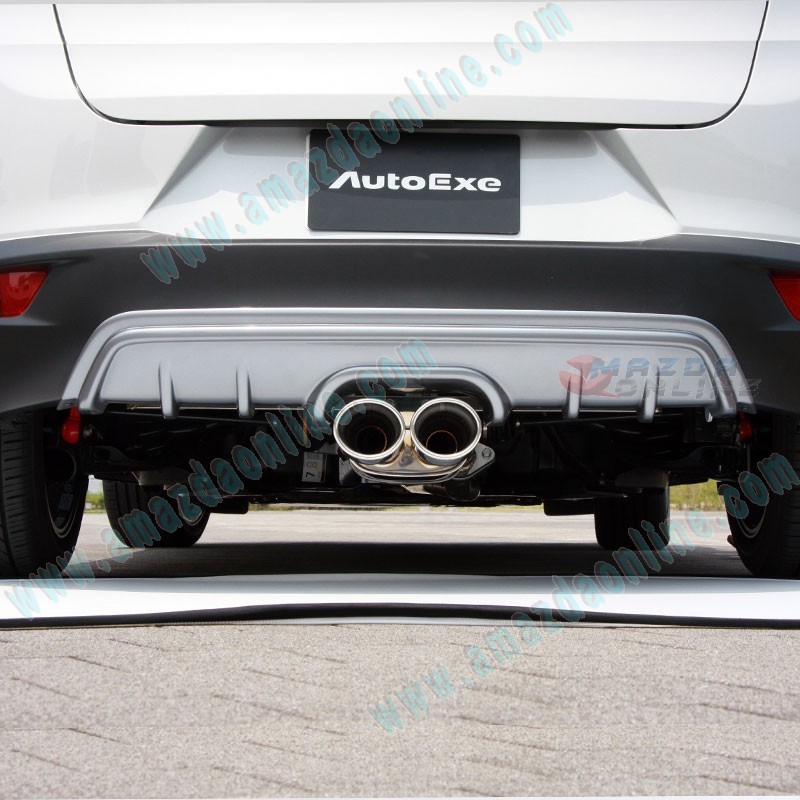 AutoExe Center-exit Dual Tip Exhaust Muffler for 2015+ CX-3 [DK