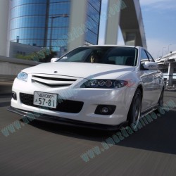 AutoExe Splitter de Fibra de Carbono para Spoiler Inferior Delantero para 2006-2008 Mazda6 [GG]