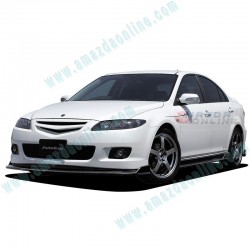 AutoExe Splitter de Fibra de Carbono para Spoiler Inferior Delantero para 2006-2008 Mazda6 [GG]