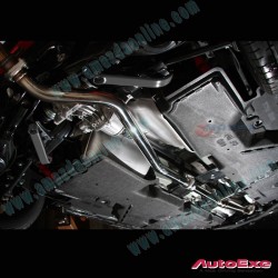 AutoExe Stainless Steel Exhaust Center Section fits 2013-2023 Mazda CX-5 [KE, KF] SkyActiv-D