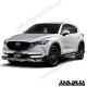 Damd Front Lower Spoiler include LED Daytime Running Light Kit fits 2017-2021 Mazda CX-5 [KF]