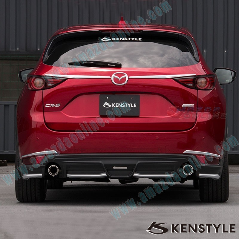 Kenstyle Rear Bumper Reflector Trim Garnish fits 2017-2021 Mazda