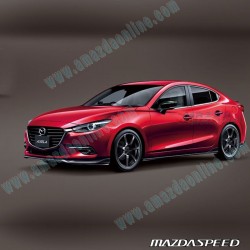 MazdaSpeed Front Lower Lip Spoiler fits 2017-2018 Mazda3 [BN] QBM250AH0A