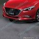 MazdaSpeed Front Lower Lip Spoiler fits 2017-2018 Mazda3 [BN]