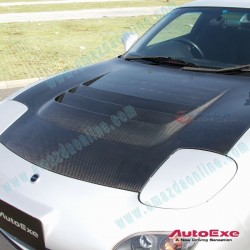 AutoExe Carbon Fibre Bonnet Hood with Cooling Inlet fits 93-02 RX-7 [FD3S]