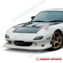 KnightSports Front Lower Spoiler with Under Panel Cover [Type-5] fits 99-02 RX-7 [FD3S]