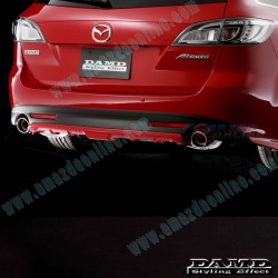 Damd Rear Lower Splitter with Diffuser Spoiler fits 10-12 Mazda6 [GH]