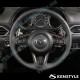 Kenstyle Steering Wheel U-Trim garnish fits 17-23 Mazda