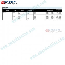 CHAMPION Twin layer air filter element fits 02-08 HONDA ACCORD CL7 CL8 CL9 CM1 CM2 HOAF11734