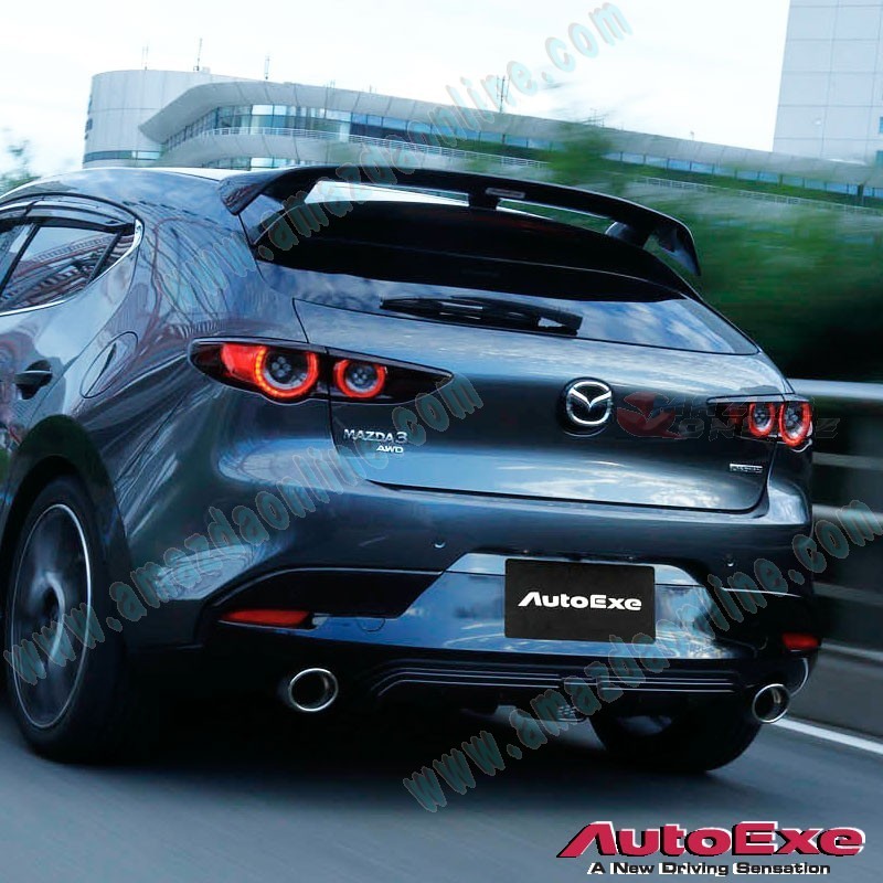 AutoExe Stainless Steel Exhaust Cat-Back fits 2019-2023 Mazda3 [BP