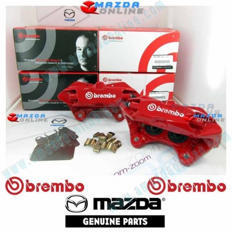  Pinza de freno Brembo de cuatro pistones [delantera] para Miata 2016 [ND] |  Una tienda online de Mazda