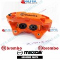 Edicion LIMITADA 30 ANIVERSARIO DE MIATA Mazda x Brembo Kit de Pinza de Freno 4 Potes Naranja de Carreras para 2015-2025 Miata