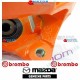 Miata 30th Anniversary Racing Orange Genuine Mazda x Brembo 4-POT Caliper Kit