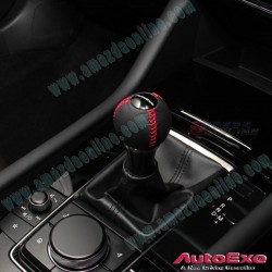 AutoExe Leather Spherical Shift Knob fits 2019-2024 Mazda3 [BP,BR]